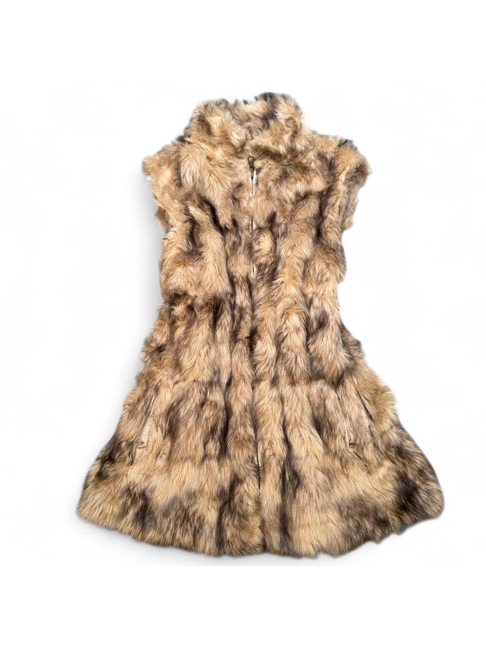 Y2K Bagatelle Reversible Faux Fur Vest